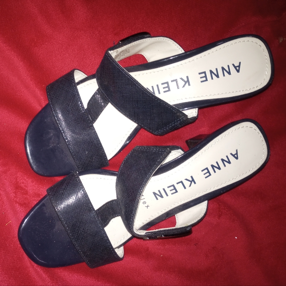 Anne Klein Women's Black Sandals